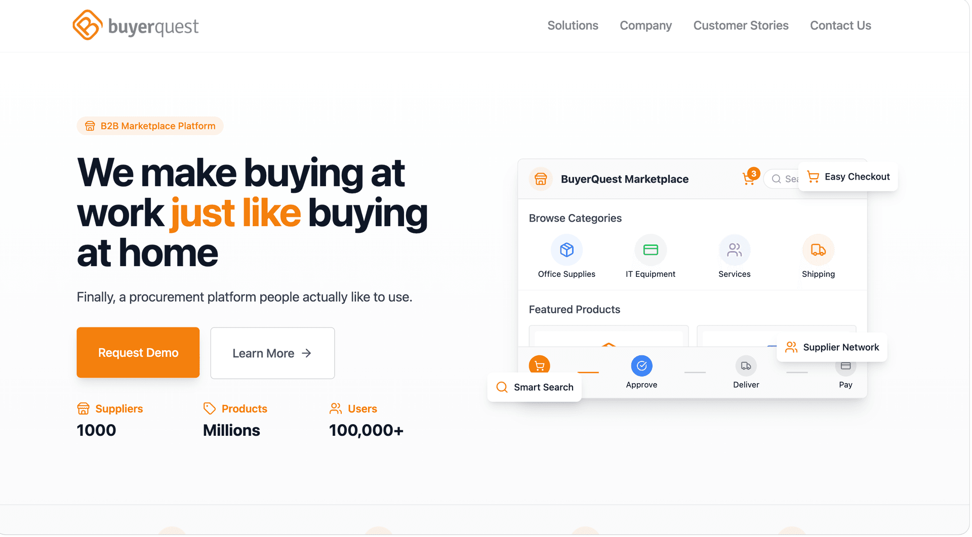 BuyerQuest — built with Softgen