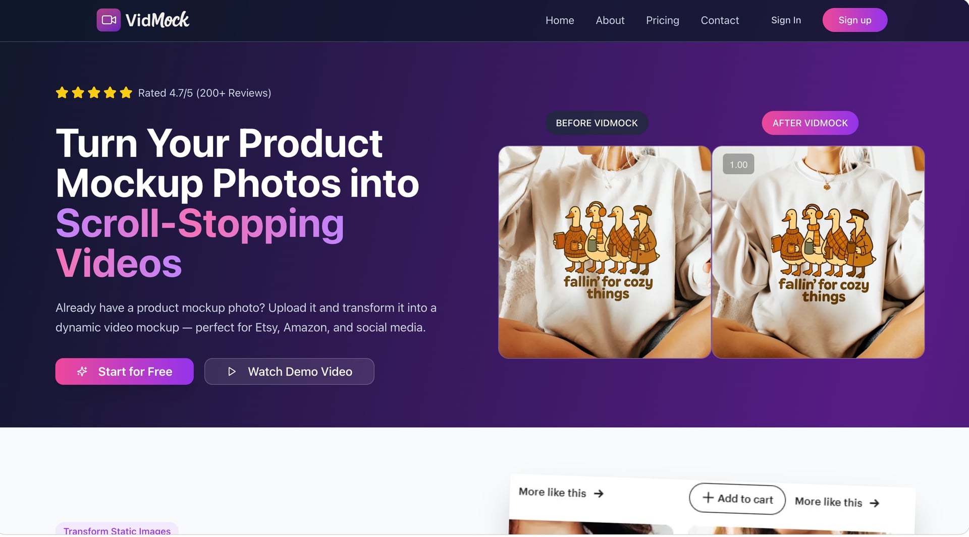 VidMock — built with Softgen